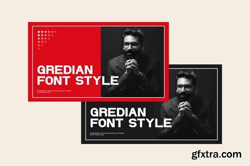 Gredian - Clean Bold Display Font KT4DWVH