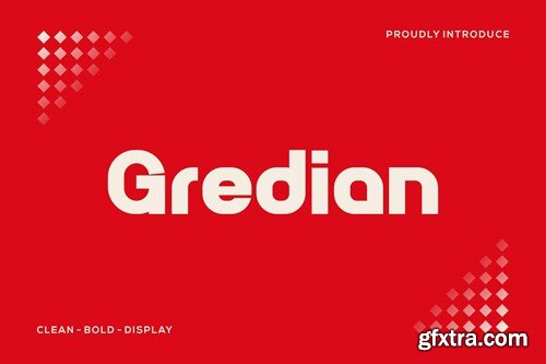 Gredian - Clean Bold Display Font KT4DWVH