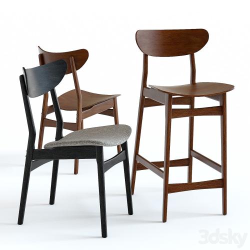 West Elm Classic Cafe Chairs
