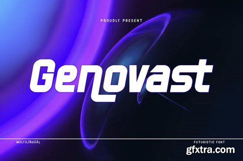 Genovast - Futuristic Font NGQLBBZ