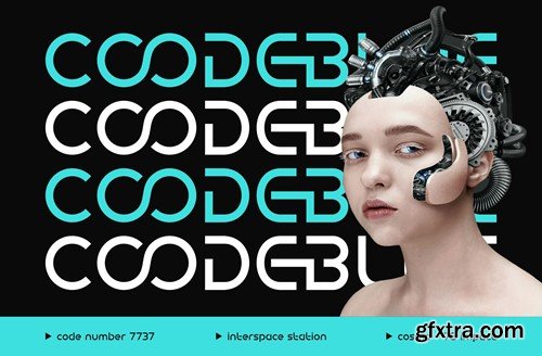 Espacion - Modern Techno Font RNR3U7U