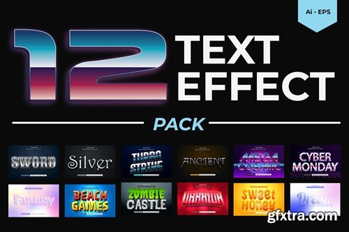 12 Text Effect Pack TQ9VKKN