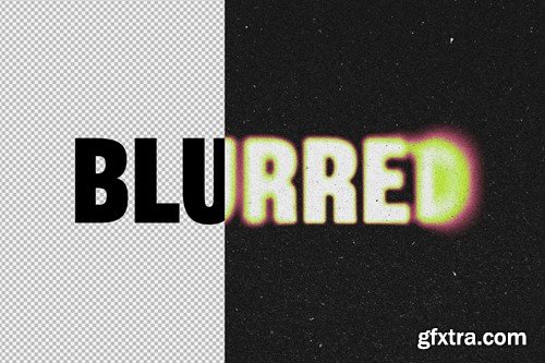 Acid Blurred Text Effect NXLGK79