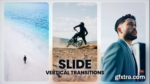 Videohive Vertical Slide Transitions 53404232
