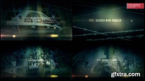 Videohive Barbed Wire Trailer 21921993