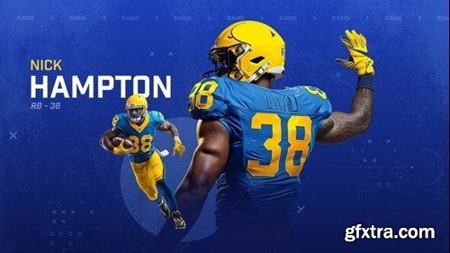 Videohive Football Player Introduction Transitions 53365467