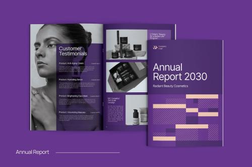 Annual Report Brochure Template