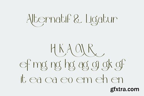 Magefit - Luxury Modern Font 6QYYTKY