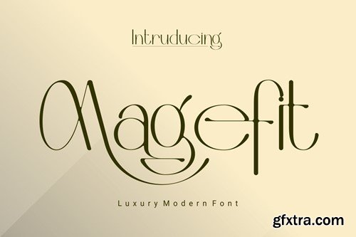 Magefit - Luxury Modern Font 6QYYTKY