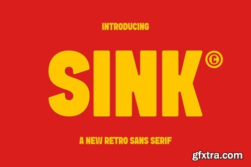 Sink - Retro Sans Serif 68Y8HUW