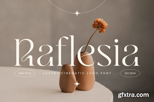 Raflesia - Luxury Cinematic Logo Font CFU5HUR