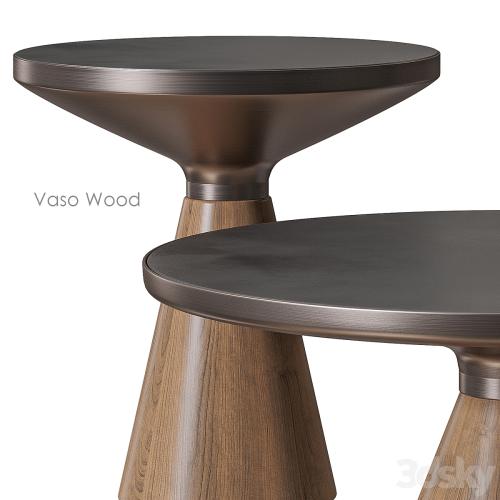 Vaso Wood Coffee table by Cosmo