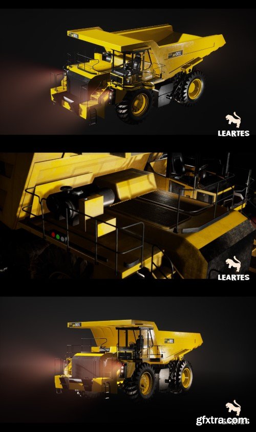 Driveable / Animated Construction Truck