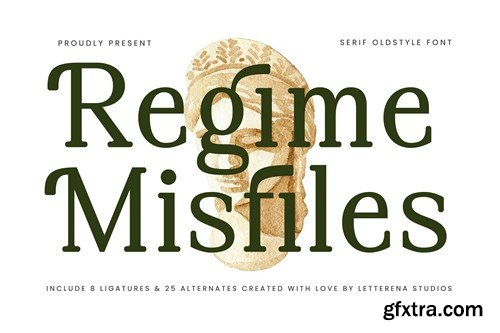 Regime Misfiles Serif Oldstyle Font 3ZTPBHD