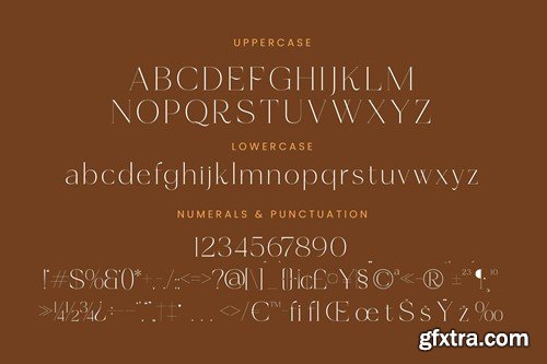 Amethys Mistralit Modern Display Serif ARD9A5T