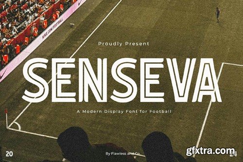 Senseva Sports Football Font Y7HEP52