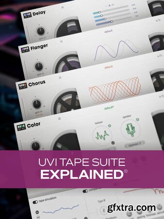 Groove3 UVI Tape Suite Explained