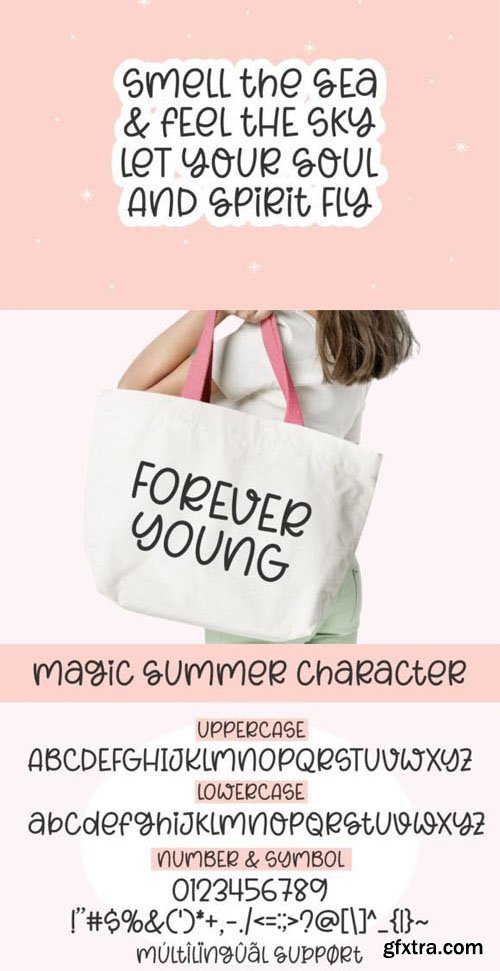 Magic Summer - Handwritten Font