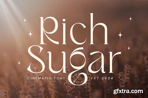 Rich Sugar - Cinematic Font VMWFBNU