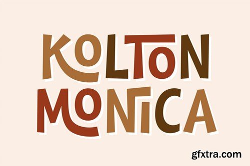 Kolton Monica - Playful Font SBSFSN6