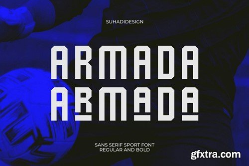 Armada | Sans Serif Sport Font JXGA4BS