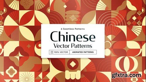 Videohive Chinese Animated Background Patterns 53431809