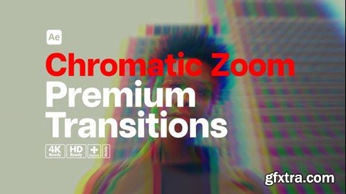 Videohive Premium Transitions Chromatic Zoom 53436846