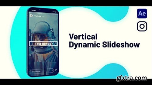 Videohive Slideshow Dynamic Vertical 53423607