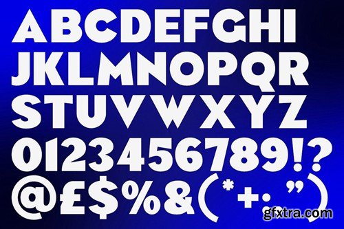 Vindeza Modern Geometric Sans Serif Font BWKFF6Z