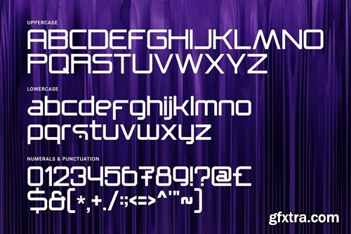 Firstime Futuristic Typeface 48U62VC