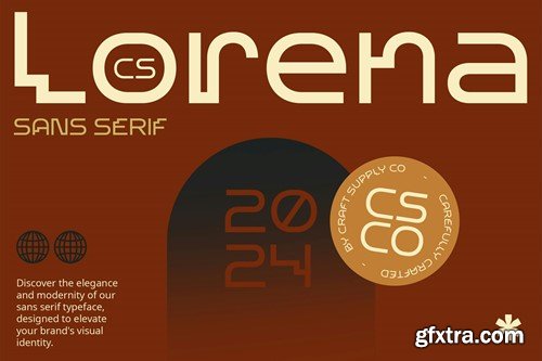 CS Lorena – Art Deco Font 6Q8EX3H