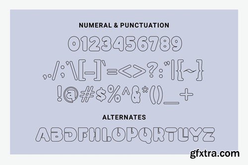 BoldPolan-Line - Bold Rounded Condensed Font 7AEJH8E