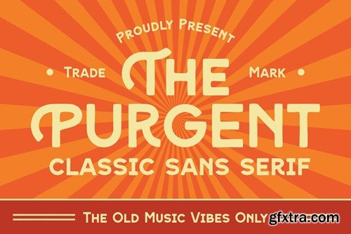 Purgent - Classic Sans Serif Font QZA7FPV