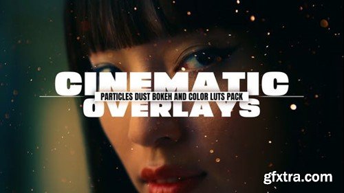 Videohive Cinamatic Particles Dust Bokeh And Color Luts Pack 53439533