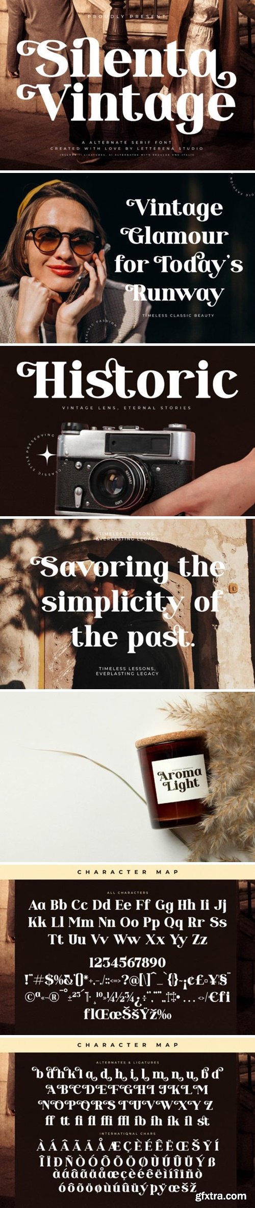 Silenta Vintage Font