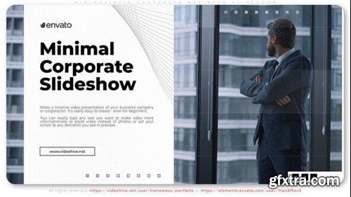Videohive Minimalistic Corporate Business Slideshow 53438324