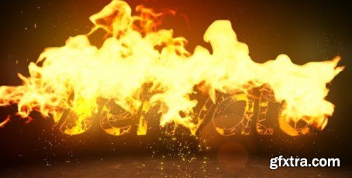 Videohive Fire Logo Reveal 4663555