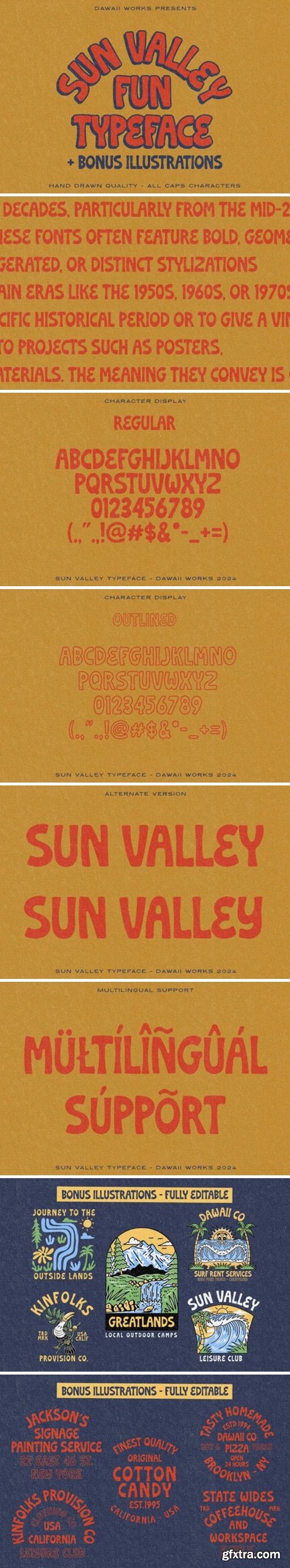 Sun Valley Font