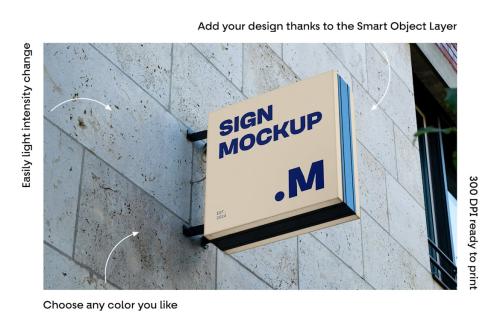Signage Stand Mockups vol.7 - Advertising