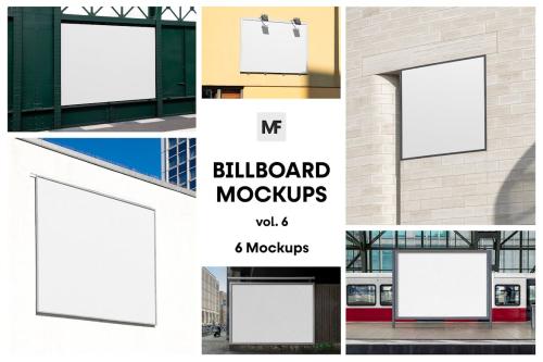 Commercial Billboard Mockups vol.5