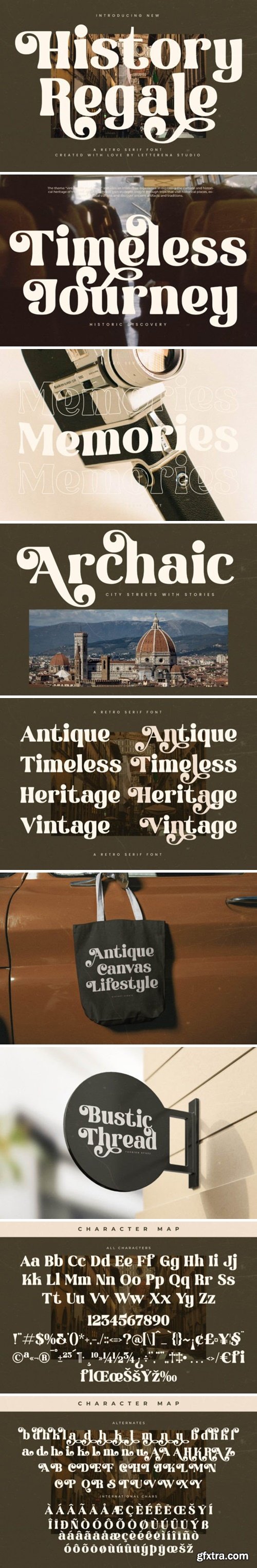 History Regale Font