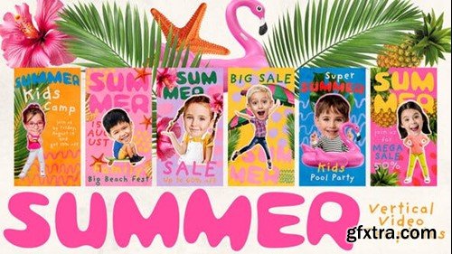 Videohive Summer Kids Reels 53330395