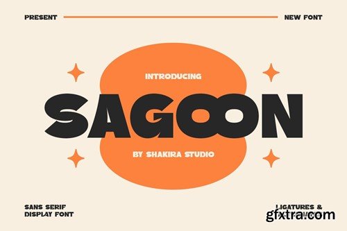 Sagoon - Display Sans Serif 58Q5WUD