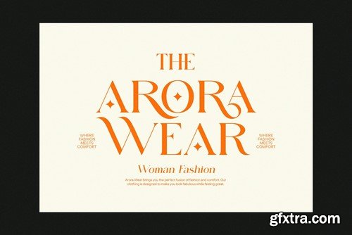 Astero Elegant Ligature Serif Typeface X7EXHGP