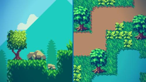 Udemy - Create Stunning Pixel Art Tilesets for Games