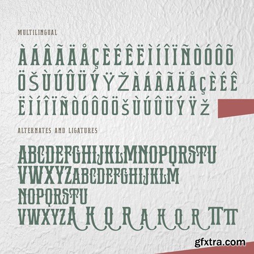 Bushcraft - A Serif Display Font QAWH6FM