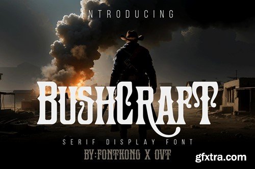 Bushcraft - A Serif Display Font QAWH6FM