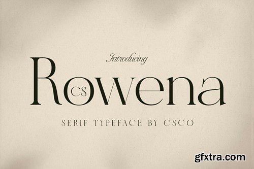 CS Rowena – Serif Font H5ERAC2