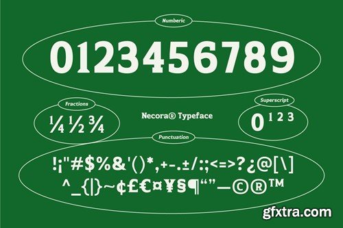 Necora – Multiple Axes Classic Font JPX3BC5