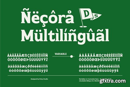 Necora – Multiple Axes Classic Font JPX3BC5